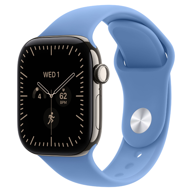 M/L - Wildflower Blue (Rubber/Sport Band)