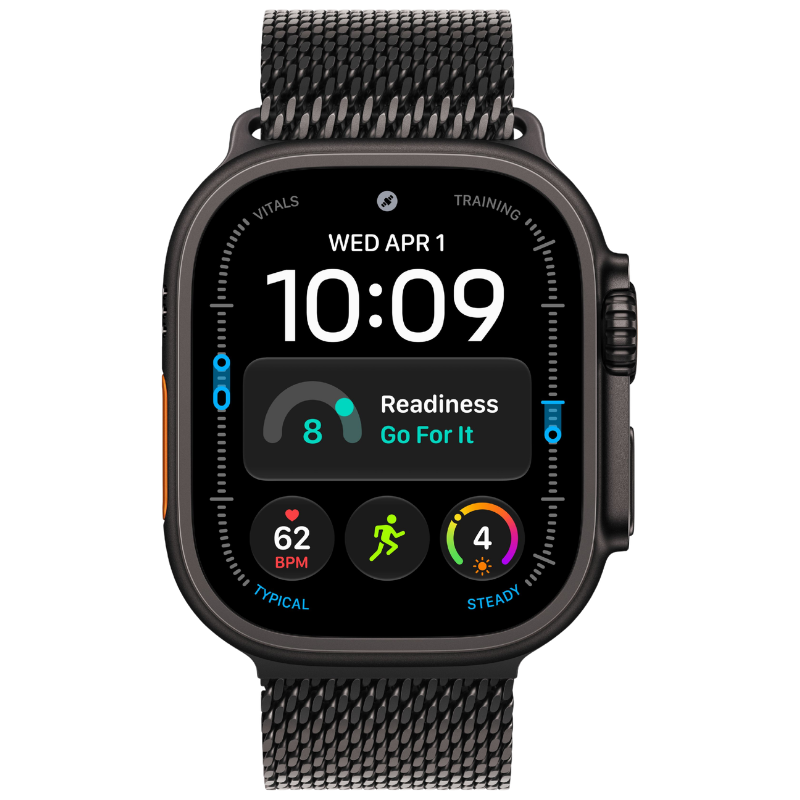 Apple Watch Ultra 4, 49mm Titanium Milanese Loop - Image 2