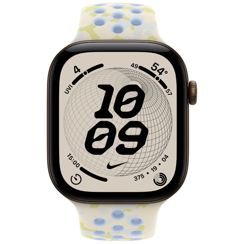 Apple Watch Series 12 46mm,GPS Aluminum Dark Bronze (Nike Sport Band) - Image 2