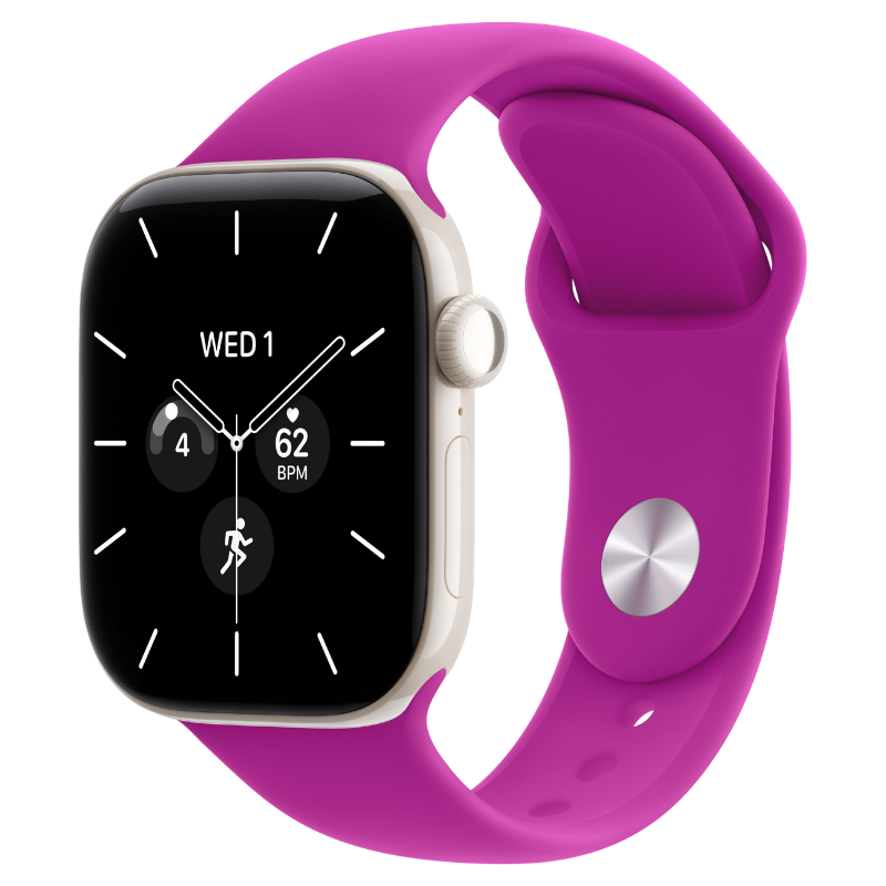 M/L - Magenta (Rubber/Sport Band)