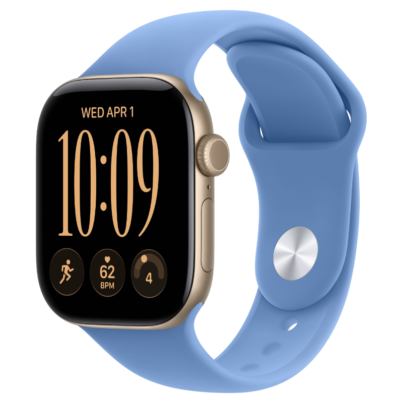 Apple Watch Series 12 42mm,GPS Aluminum Light Gold