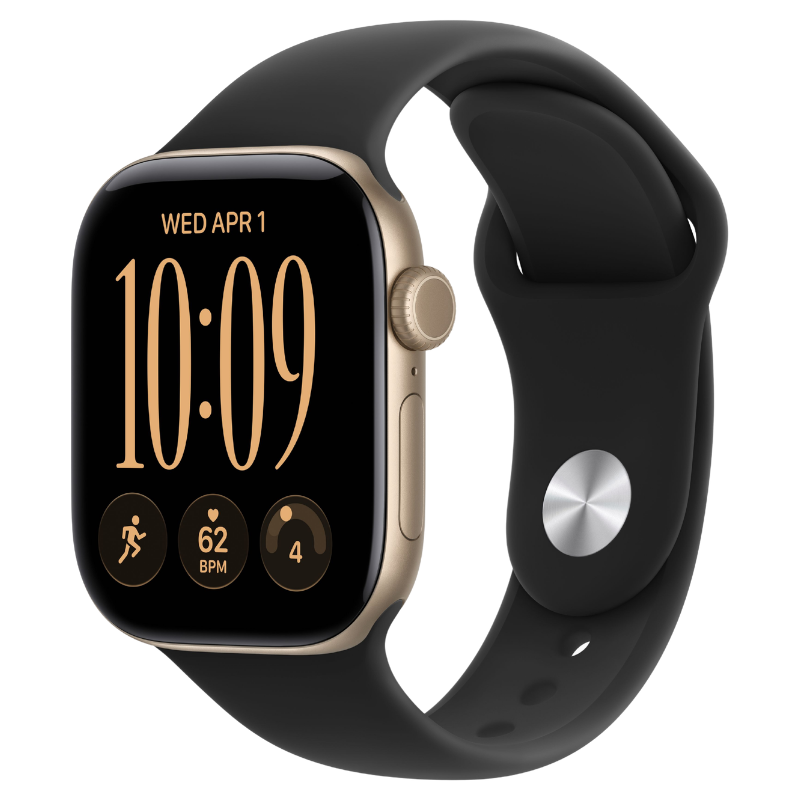 Apple Watch Series 12 42mm,GPS Aluminum Light Gold