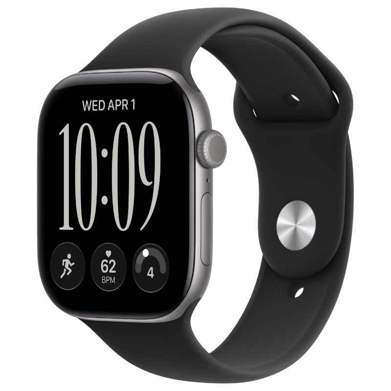 S/M - Black (Rubber/Sport Band)