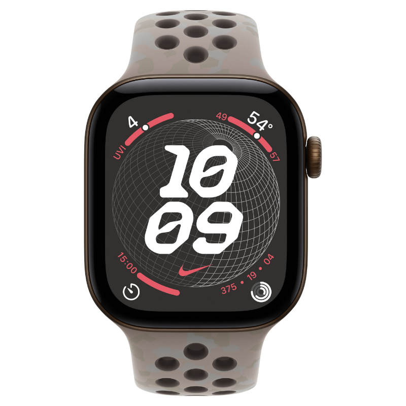Apple Watch Series 12 42mm,GPS Aluminum Dark Bronze (Nike Sport Band) - Image 2