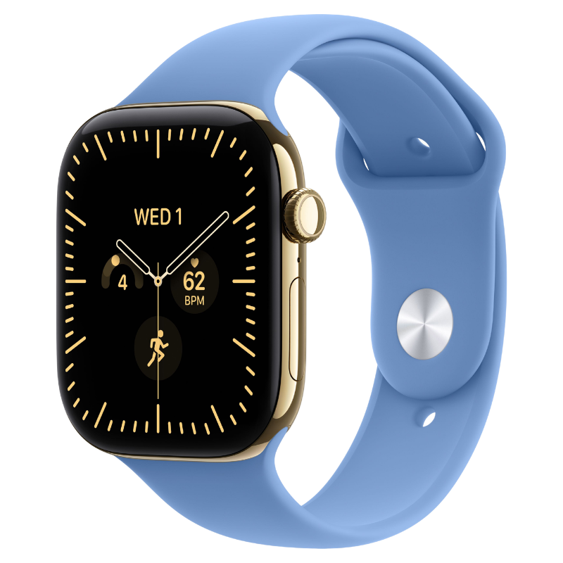 S/M - Wildflower Blue (Rubber/Sport Band)