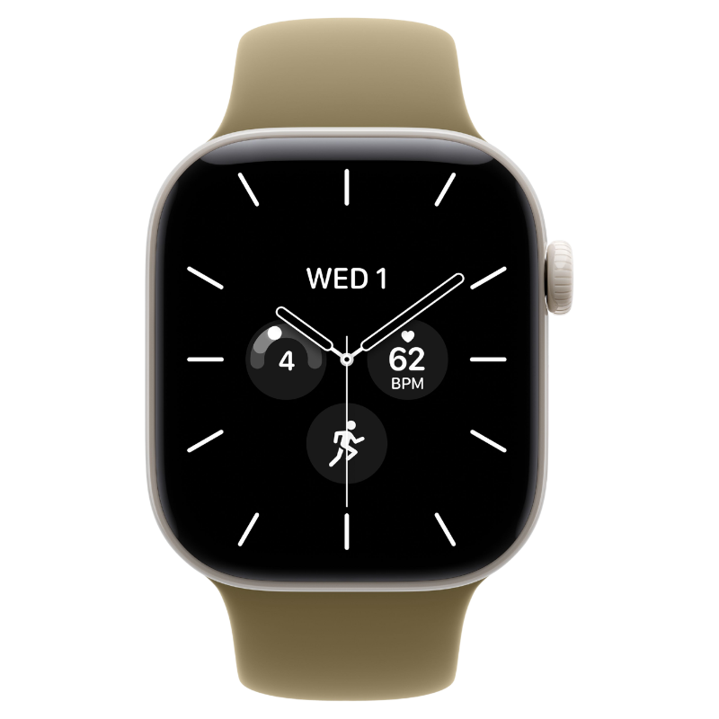 Apple Watch Series 12 42mm, Ceramic Pearl White - Image 2