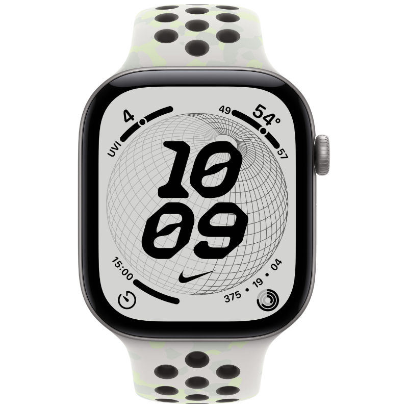 Apple Watch Series 12 46mm,GPS Aluminum Space Gray (Nike Sport Band) - Image 2
