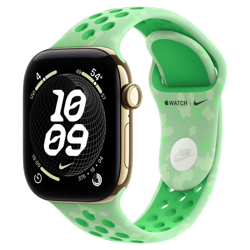 M/L - Green Spark (Rubber/Nike Sport Band)