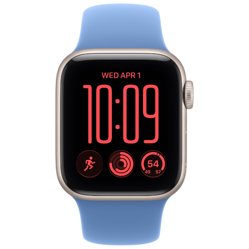 Apple Watch SE 3 40mm,GPS Starlight  (Rubber/Sport Band) - Image 2