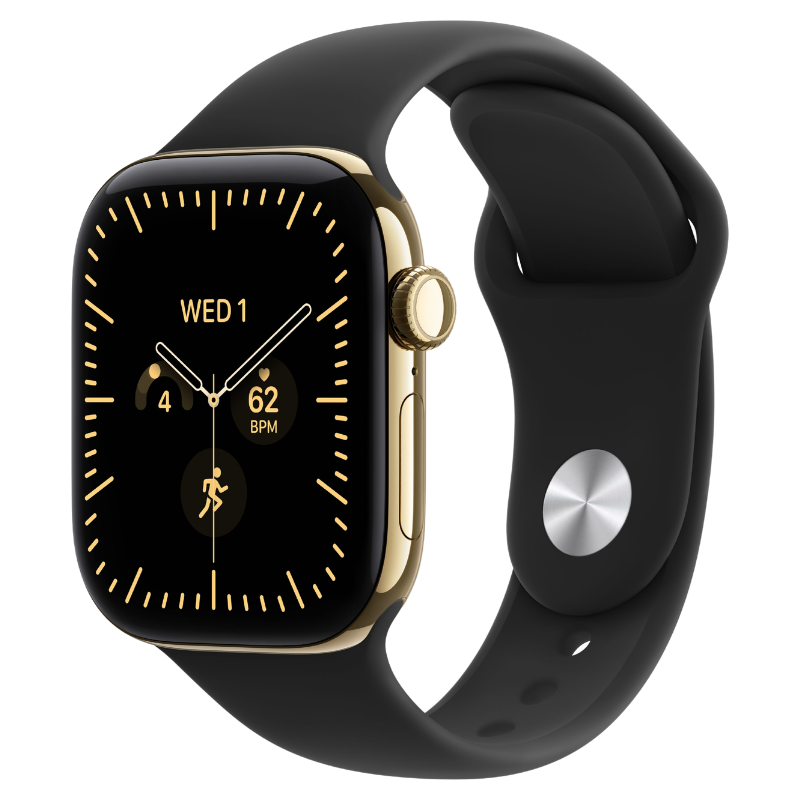 M/L - Black (Rubber/Sport Band)