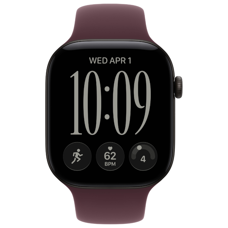 Apple Watch Series 12 46mm,GPS Aluminum Black - Image 2