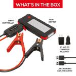 VECTOR 1600 Peak Amp Automotive Lithium Jump Starter, Portable Power - 15W USB-A & USB-C (SS16LV)