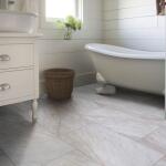 TrafficMaster Vigo Gris 12 in. x 24 in. Matte Ceramic Stone Look Floor and Wall Tile (16 sq. ft./Case) (NHDVIGRI1224)