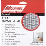 Wal-Board Tools 6 in. x 6 in. Self Adhesive Drywall Repair Patch (054-006-HD)