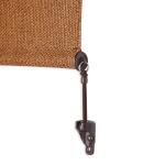 Coolaroo Walnut Cordless UV Blocking Fade Resistant Fabric Exterior Roller Shade 120 in. W x 96 in. L (460082)