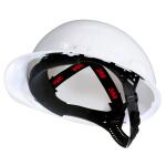 3M Vented White Hard Hat with PinLock Adjustment (CHHWH1-V-12-DC)