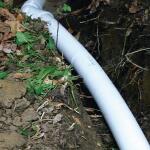 Advanced Drainage Systems 4 in. x 10 ft. Triplewall Solid Drain Pipe (4550010)