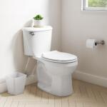 American Standard Reliant 12" Rough-In Round Toilet (1.28 GPF) with Slow Close Seat