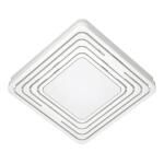 Broan-NuTone Roomside Series 80 CFM, With LED Light No Cut Roomside Installation ENERGY STAR, White Bathroom Exhaust Fan