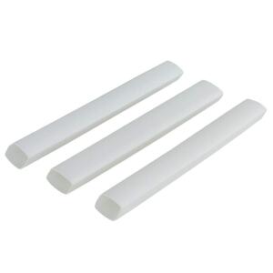 Commercial Electric 3/8 in. Heat Shrink Tubing, White (3-Pack) - HS-375W