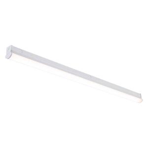 Commercial Electric 4 ft LED Garage Workshop Ceiling Strip Light Fixture Shop Light Hardwire 3600 Lumens 4000K Bright White (54283191)