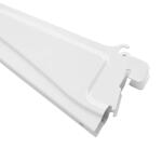 Everbilt 12 in. L White Metal Regular Duty Support Bracket (90223)