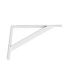 Everbilt 8 in. x 11.25 in. x 1.05 in. Heavy Duty White Shelf Bracket (EH-WSTHDUS-354)