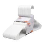 HDX White Plastic Hangers (20-Pack) (C87020-NHD)