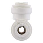 John Guest 1/4 in. O.D. Push-To-Connect Polypropylene Tee Fitting (PP0208WHD)