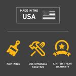 Legrand Wiremold 700 Series Metal Surface Raceway Single Pole Switch Kit, White (BW2-S)