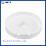 NDS PVC S&D Cleanout Plug, 6 in. MPT (61P8)