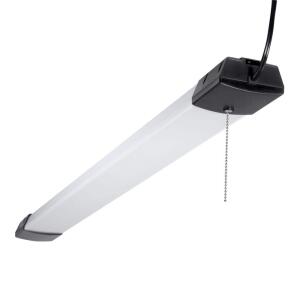 Metalux SHP 46 in. 128-Watt Equivalent, 10000-Lumens Integrated LED, White Shop Light, 4000K CCT (4SHP10040R)