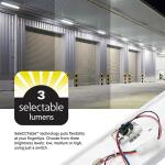 Metalux Vaportite 4 ft. White Integrated LED Industrial Vaportite withSelectable CCT and Lumen (4APVTLD-SL3C3)