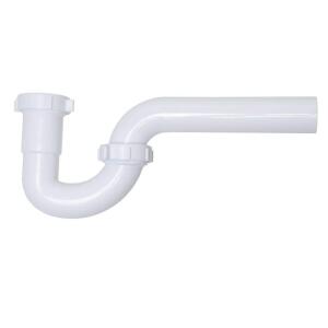 Oatey 1-1/2 in. White Plastic Sink Drain P- Trap (HDC9704B)