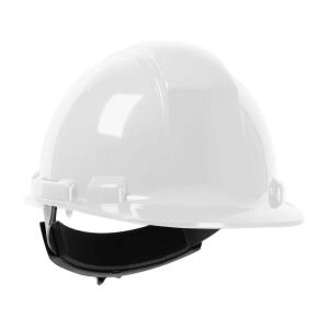 PIP White Type 1 Class E Hard Hat with 4-Point Ratchet Suspension (PRO11RW-VPD6)