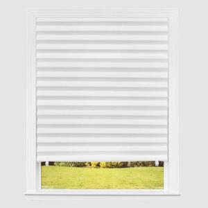 Redi Shade Cut-to-Size White Cordless Light-Filtering Easy to Install Temporary Shades 36 in. W x 72 (3201090)
