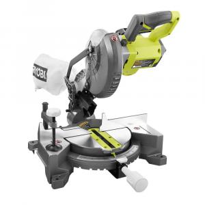 RYOBI(Tool Only) ONE+ 18V Cordless 7-1/4 in. Compound Miter Saw (P553)