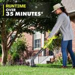 RYOBI ONE+ 18V 10 in. Cordless Battery String Trimmer/Edger with 2.0 Ah Battery and Charger (PCLST01K)
