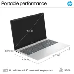HP - 15.6" Full HD Touch-Screen Laptop - Intel Core i7 - 16GB Memory - 512GB SSD - Natural Silver