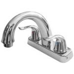 Hybrid Lavatory Faucet Swan Lever Handle Arc Spout