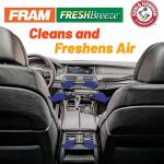 CF11819 FRAM Fresh Breeze Cabin Air Filter Replacement for Select GM, Hyundai and Kia Vehicles, white