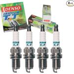 4 pc DENSO (NP4701) Iridium TT Spark Plugs - Honda Civic 1.6L 1.7L 1.8L 2.0L L4 1998-2011