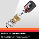 SO-1004 K&N Select Oil Filter: Designed to Protect your Engine: Select HYUNDAI/KIA/SUBARU/HONDA Vehicle Models