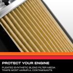 SO-1004 K&N Select Oil Filter: Designed to Protect your Engine: Select HYUNDAI/KIA/SUBARU/HONDA Vehicle Models