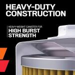 HP-1002 K&N Premium Oil Filter: Protects your Engine: Select FORD/LINCOLN/TOYOTA/VOLKSWAGEN Vehicle Models Wrench-Off