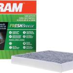 CF10134 FRAM Fresh Breeze Cabin Air Filter Replacement for Honda Vehicles, white