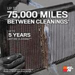 33-5041 K&N High-Flow Original Lifetime Engine Air Filter: Increase Power: Premium, Washable: 2016-2025 Acura/Honda: MDX, TLX, Odyssey, Pilot, Passport, Ridgeline