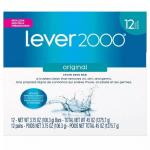 Lever 2000 Original Scent Bar Soap - Scented - 3.75oz/12pk