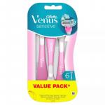 Venus Sensitive Women's Disposable Razor (6pcs)