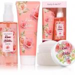 Body & Earth 3pc Rose Body Care Gift Set